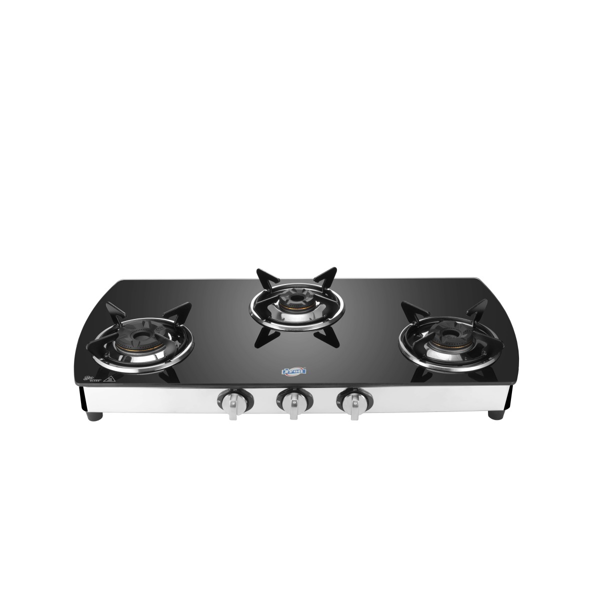 Padmini gas stove top 3 burner